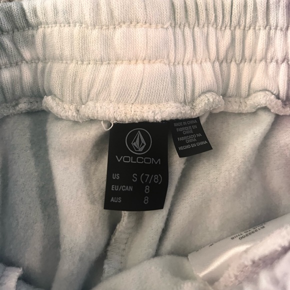Volcom Girls Sz 7/8 Truly Stoked Sweatpants - Picture 2 of 4